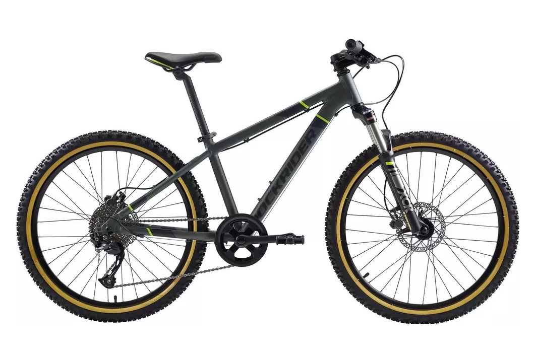VTT ENFANT ROCKRIDER ST 920 24'' 9-12 ANS GRIS