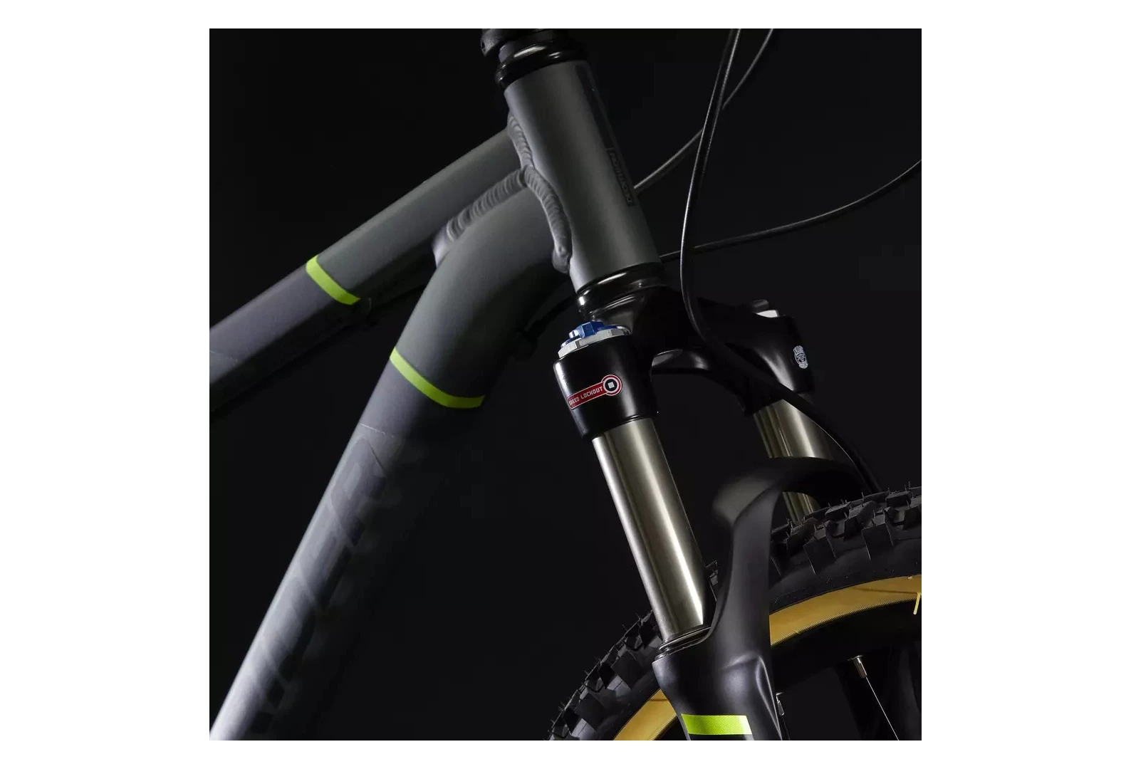 VTT ENFANT ROCKRIDER ST 920 24'' 9-12 ANS GRIS – Image 4