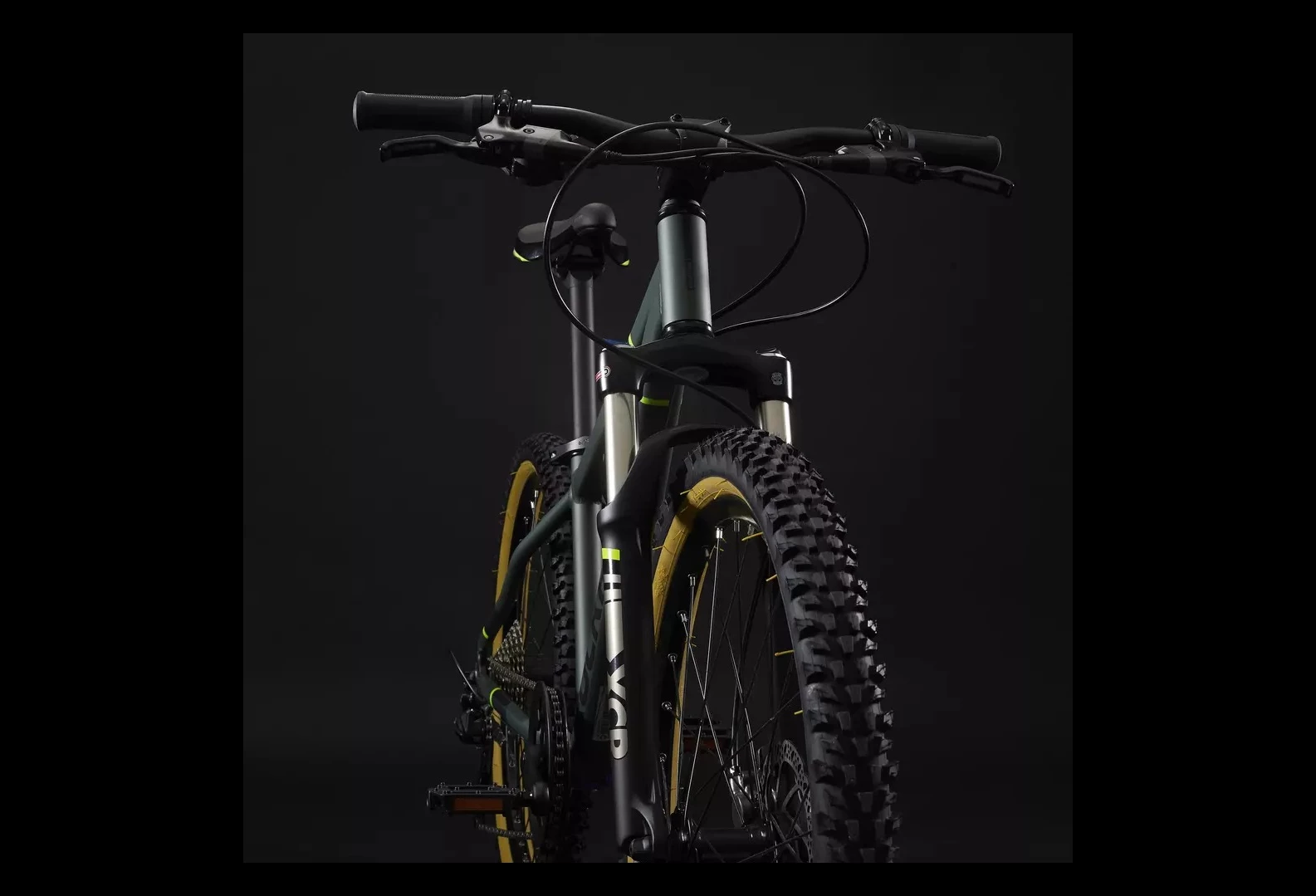 VTT ENFANT ROCKRIDER ST 920 24'' 9-12 ANS GRIS – Image 5