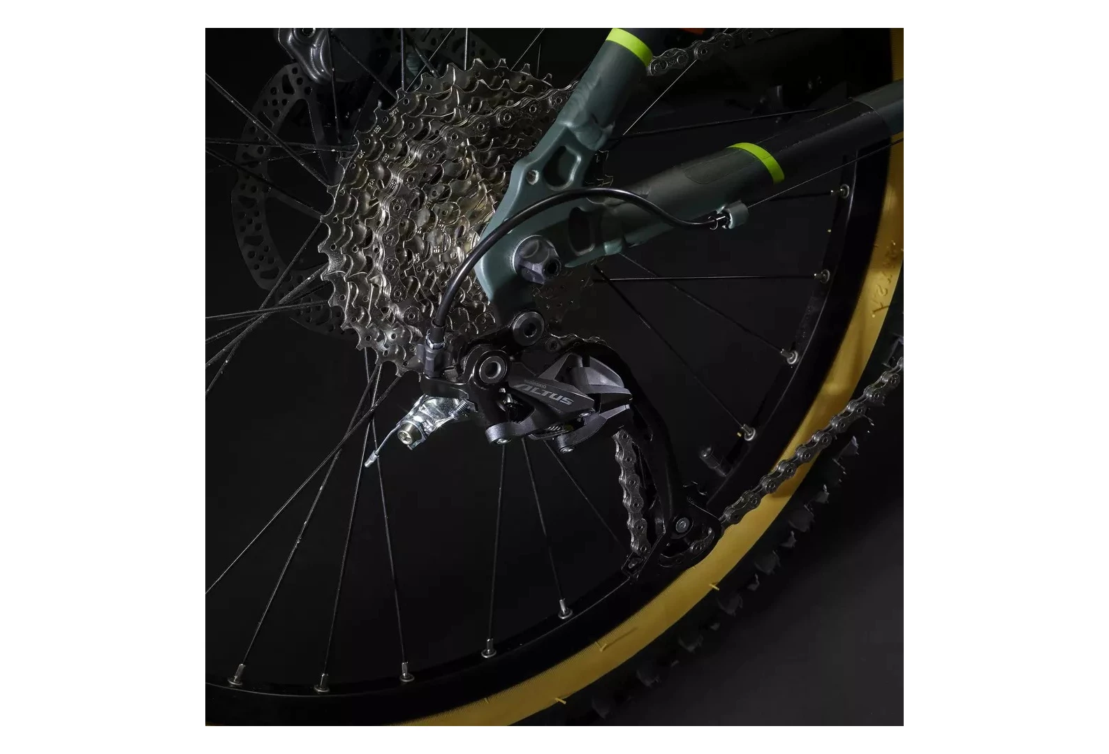 VTT ENFANT ROCKRIDER ST 920 24'' 9-12 ANS GRIS – Image 8