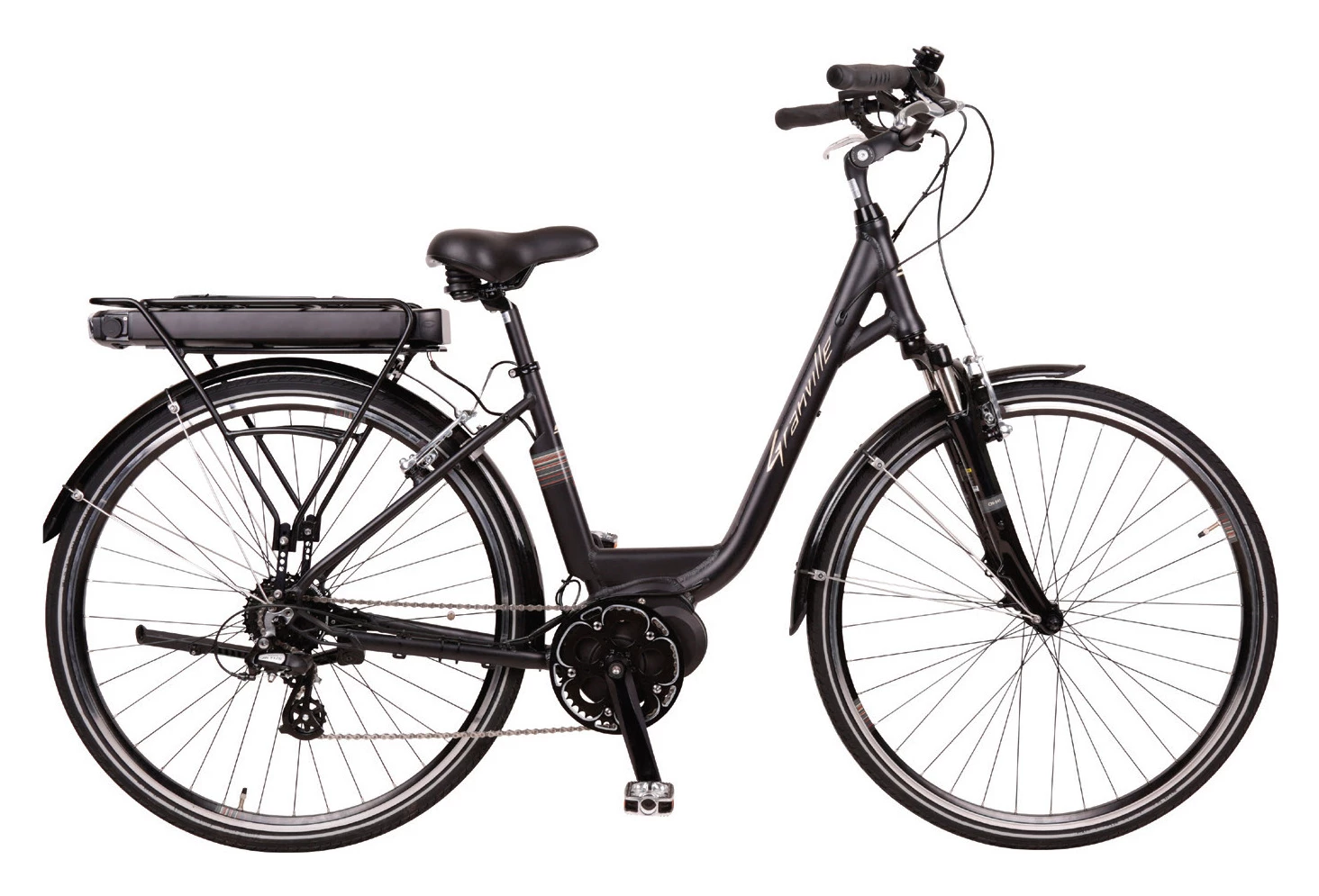 VÉLO DE VILLE ÉLECTRIQUE FEMME GRANVILLE SMOOTH 50