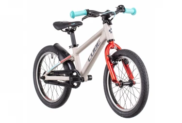 Cube Cubie 160 RT Single Speed 16'' Rouge 2022 3 - 5 Ans – Image 2