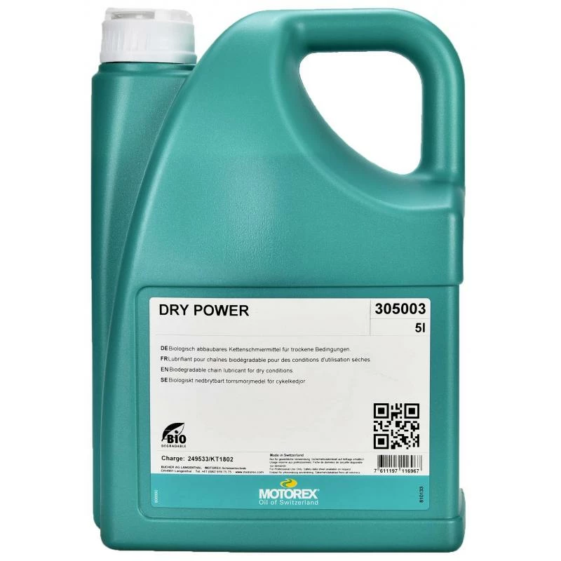 Lubrifiant MOTOREX Dry Power (5L)