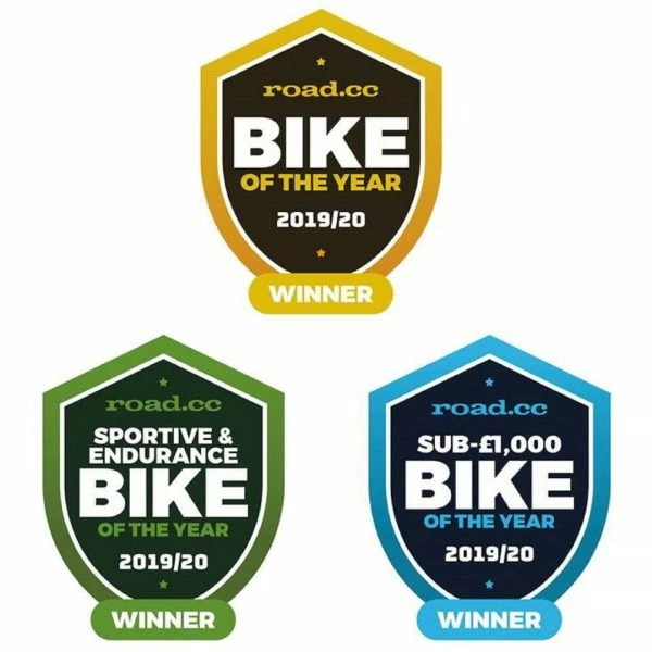 VELO ROUTE CYCLOTOURISTE TRIBAN RC500 NOIR (FREIN DISQUE) â Image 2