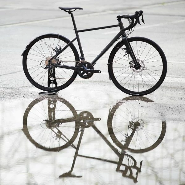 VELO ROUTE CYCLOTOURISTE TRIBAN RC500 NOIR (FREIN DISQUE) â Image 11