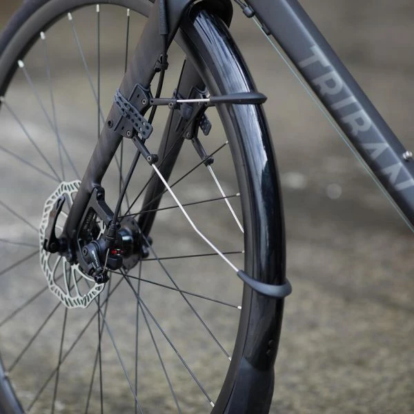 VELO ROUTE CYCLOTOURISTE TRIBAN RC500 NOIR (FREIN DISQUE) â Image 13