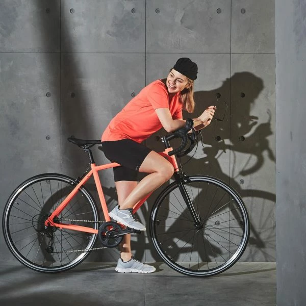 VÉLO ROUTE FEMME TRIBAN EASY CORAIL – Image 12