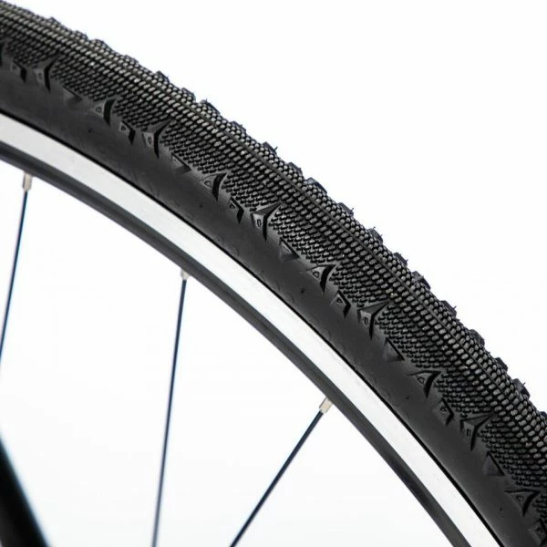 VELO ROUTE HOMME CYCLOTOURISME RC100 GRIS â Image 2