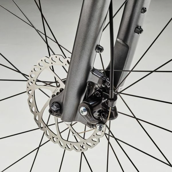 VELO TOUT CHEMIN RIVERSIDE 700 GRIS & VERT D'EAU â Image 8