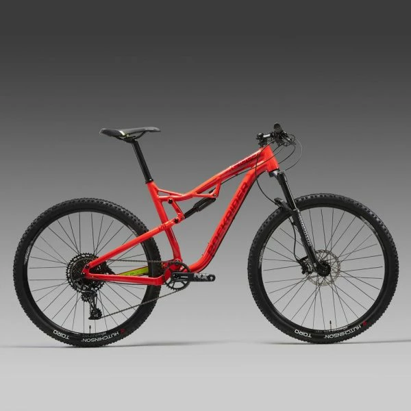 VÉLO VTT XC 100 S 29" EAGLE ROUGE ET JAUNE – Image 2